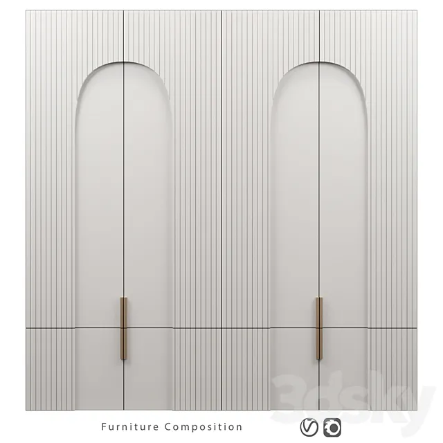 Furniture composition | 238 3D Model