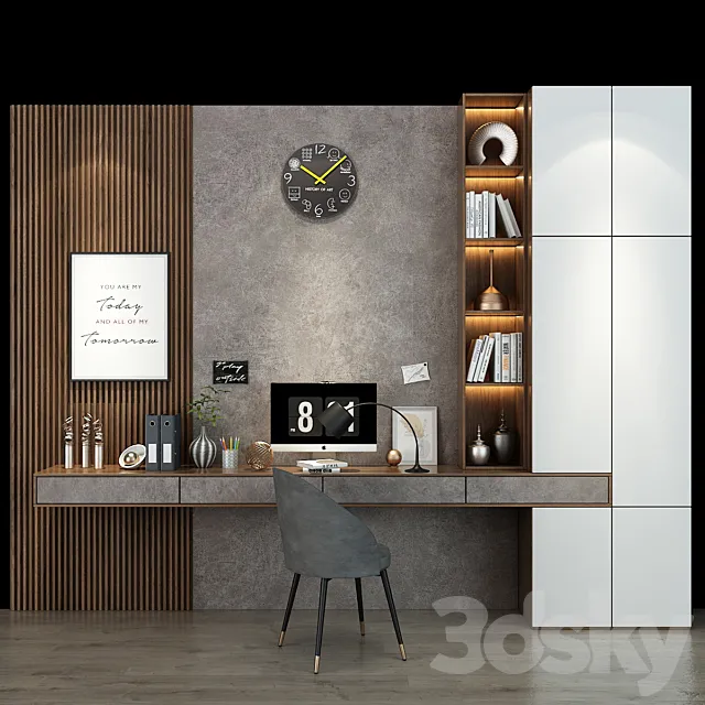 Furniture composition 267 3DModel