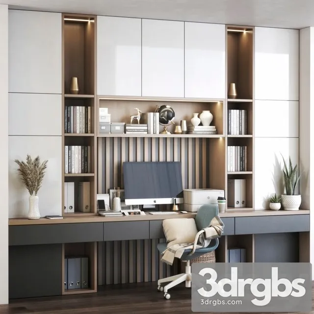 Furniture Composition 3 3D Model Free