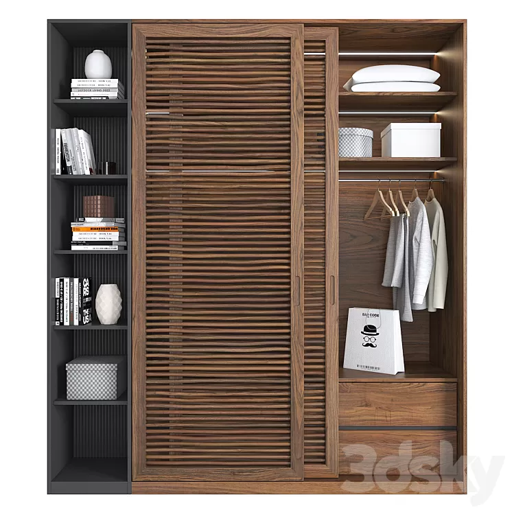 Furniture composition 30 3D Model Free