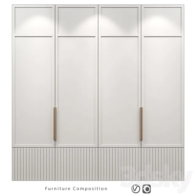 Furniture composition | 330 3D Model