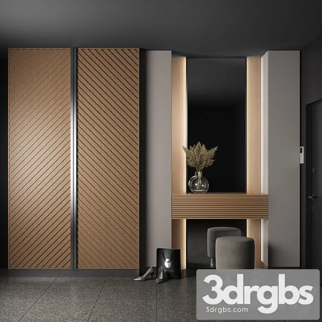 Furniture composition 38 2 3D Model Free