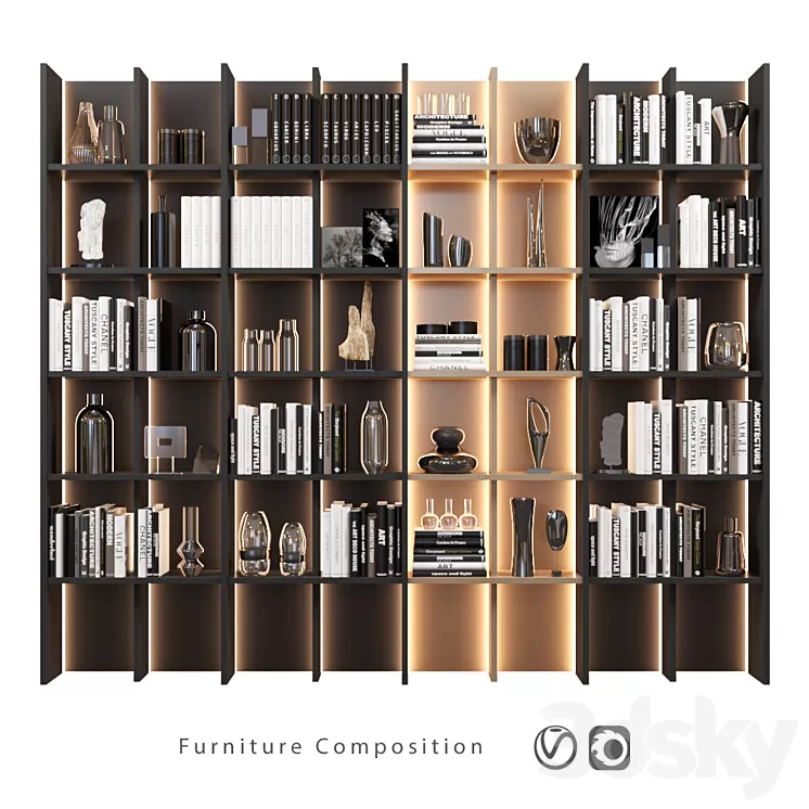 Furniture Composition | 38 3D Model
