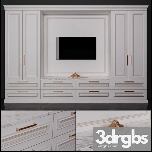Furniture composition 3D Model Free