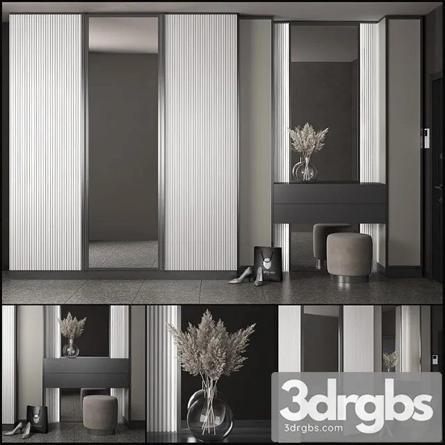 Furniture composition 40 2 3D Model Free