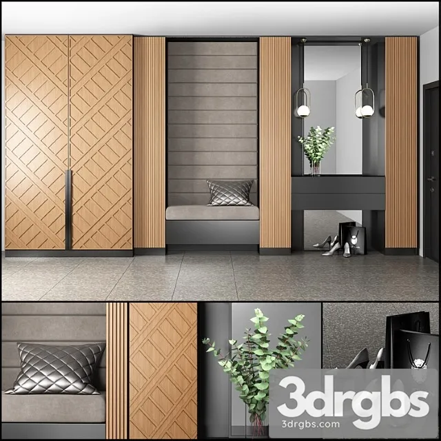 Furniture composition 41 2 3D Model Free