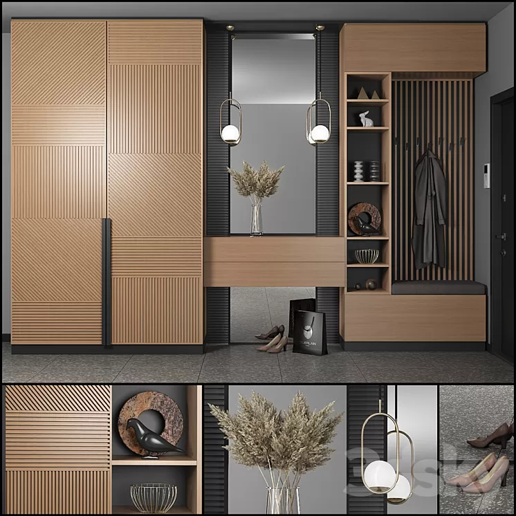 Furniture composition 43 3D Model