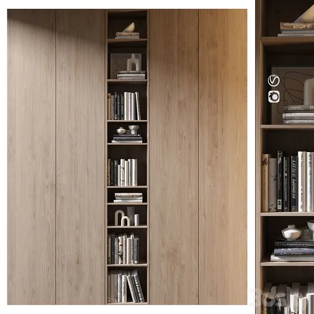 Furniture composition 449 3D Model