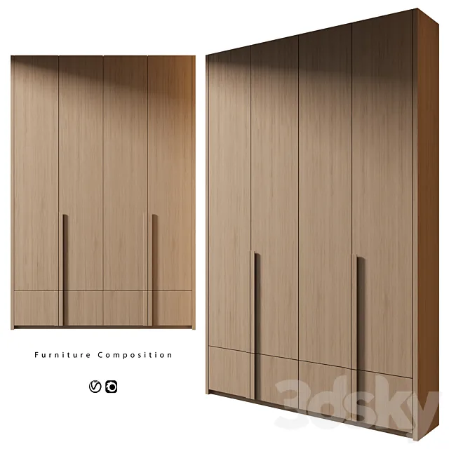 Furniture composition | 453 3D Model