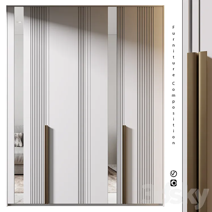 Furniture composition | 459 3D Model Free