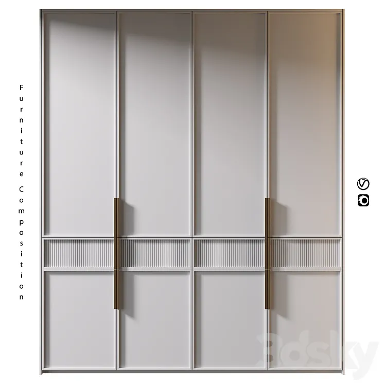 Furniture composition | 462 3D Model Free