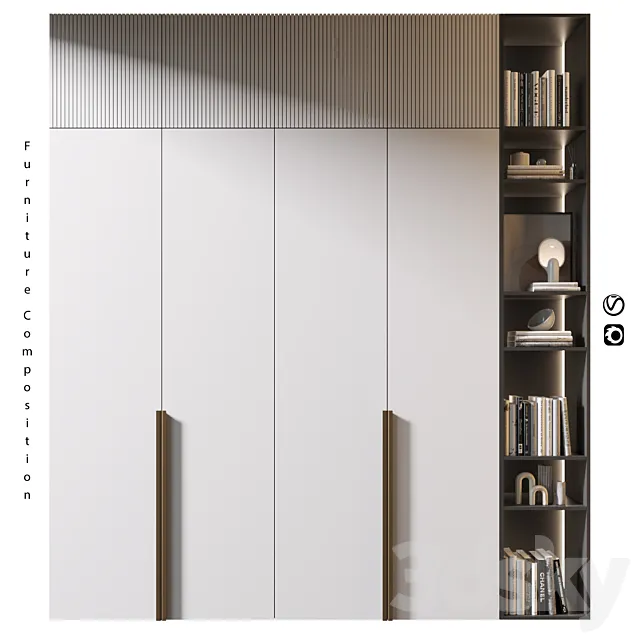 Furniture composition | 473 3D Model