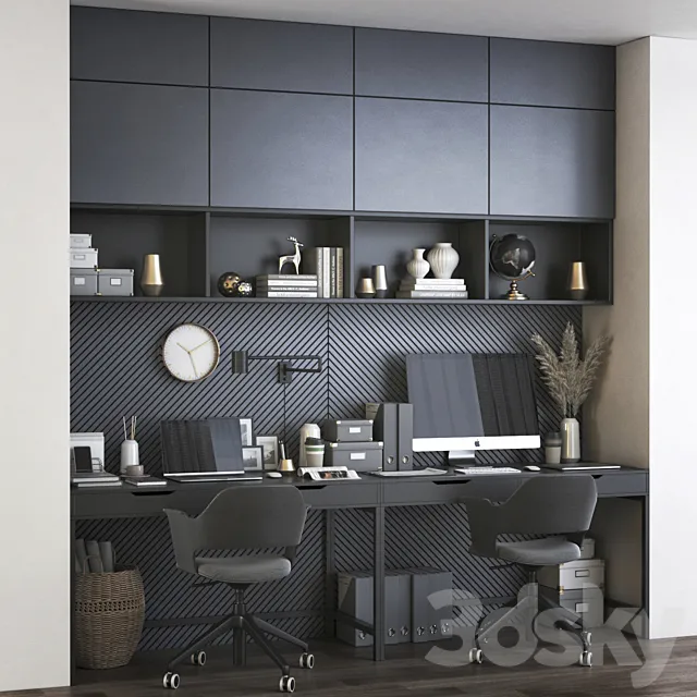 Furniture composition 5 3DModel