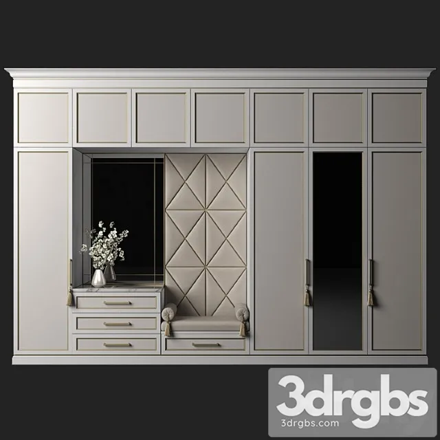 Furniture composition 50 2 3D Model Free