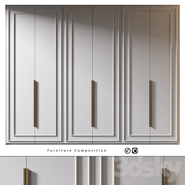 Furniture Composition | 500 3D Model