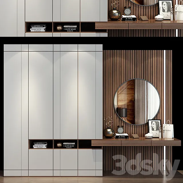 Furniture composition 503 3D Model