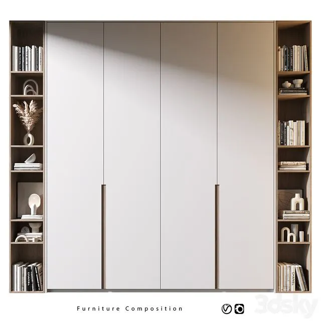 Furniture Composition 506 3D Model