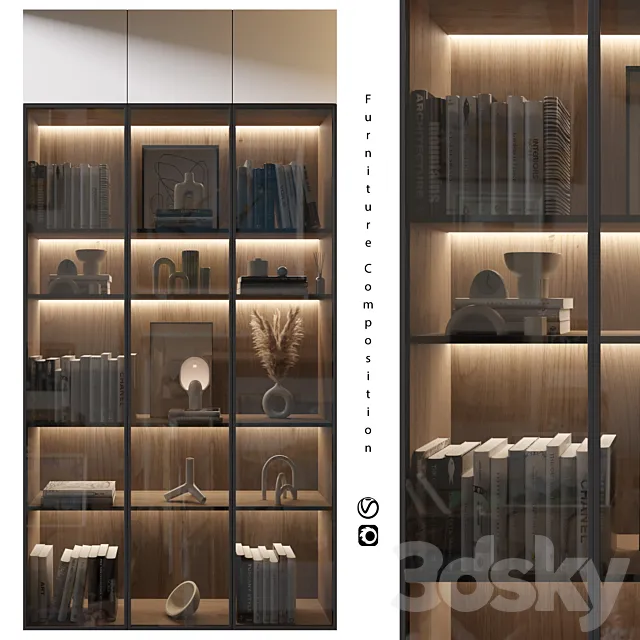 Furniture Composition | 518 3D Model