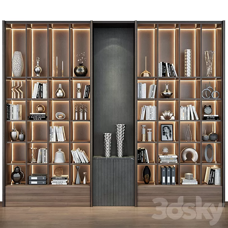 Furniture composition 543 3D Model Free