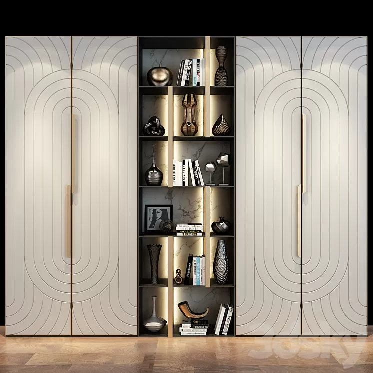 Furniture Composition | 63 3D Model Free