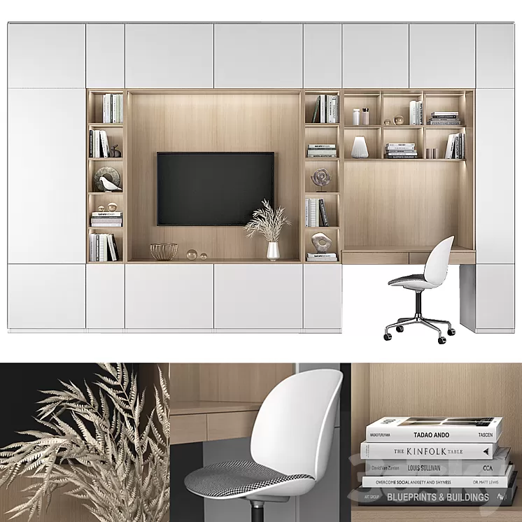 Furniture composition 72 3D Model