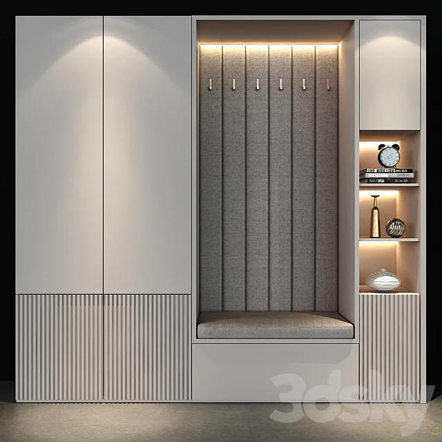 Furniture composition 74 3D Model