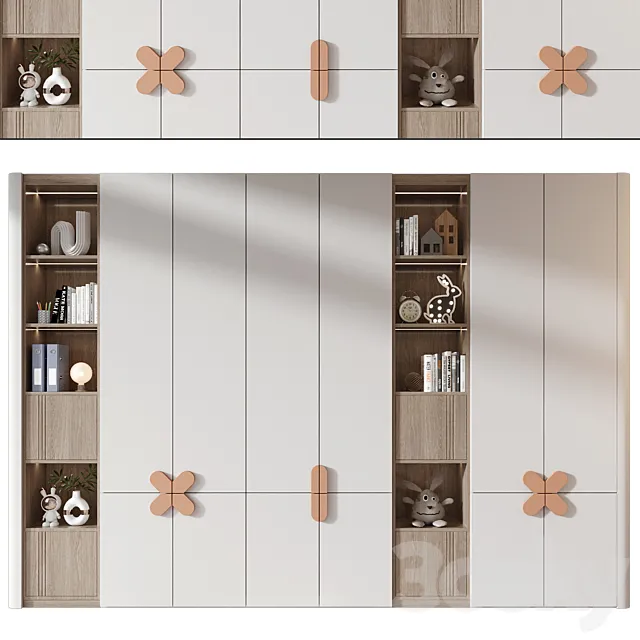 Furniture composition 759 3D Model