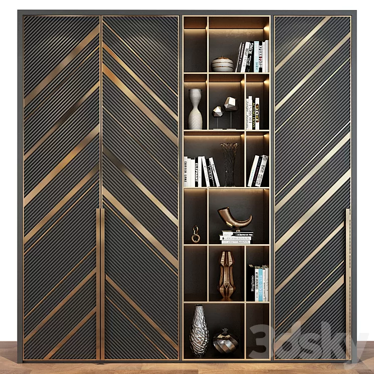 Furniture Composition | 76 3D Model Free