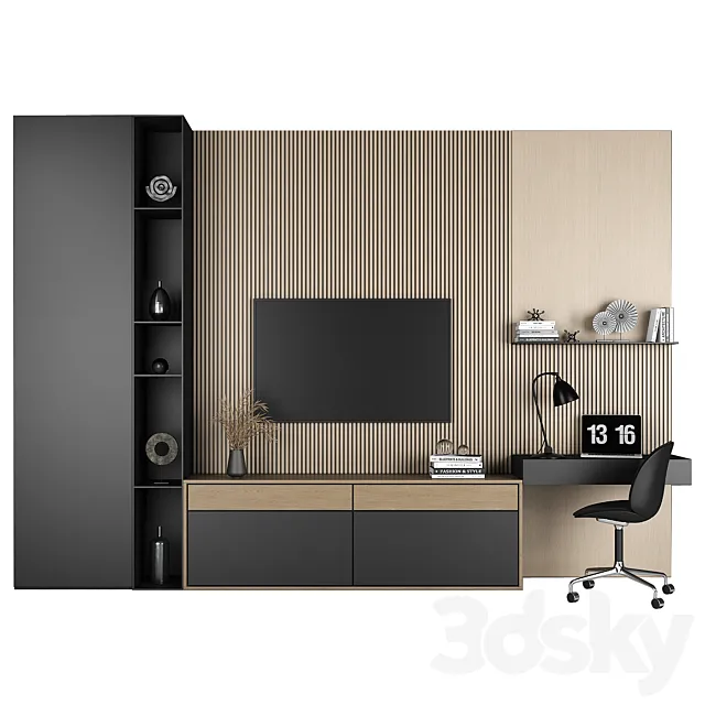 Furniture composition 79 3D Model