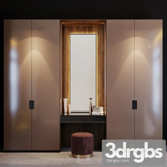 Furniture composition 8 2 3D Model Free