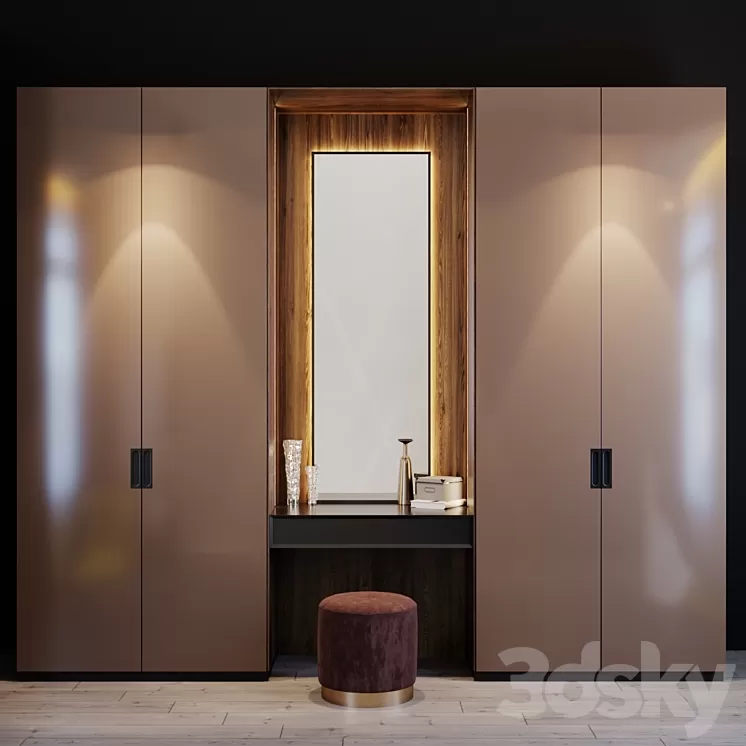 Furniture composition 8 3D Model