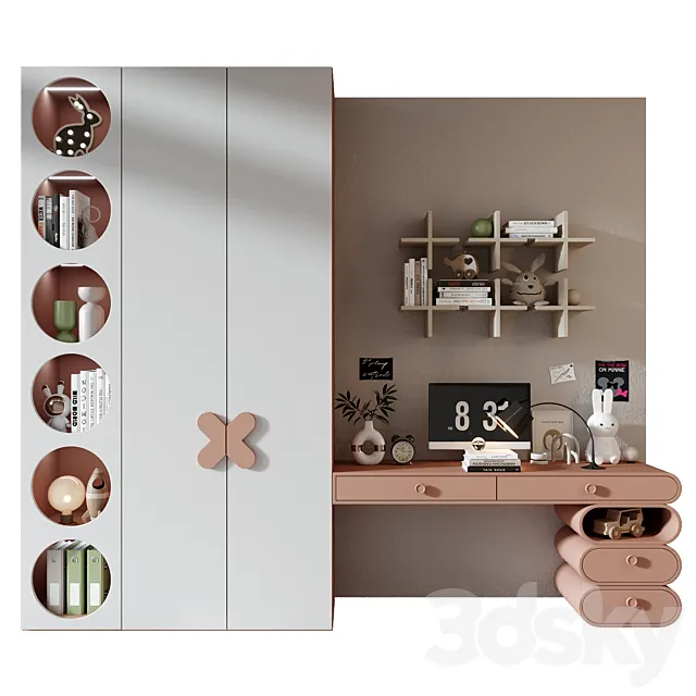 Furniture composition 809 Free Download