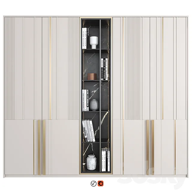 Furniture composition 81 3D Model