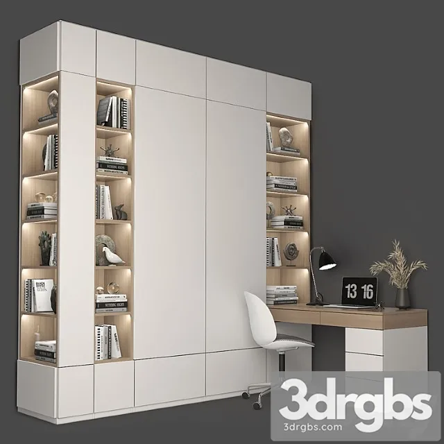 Furniture composition 85 2 3D Model Free