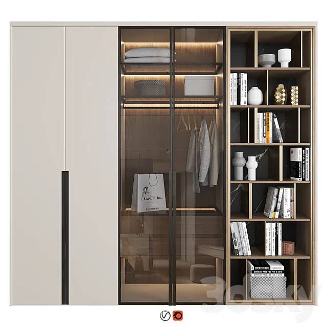 Furniture composition 92 3D Model