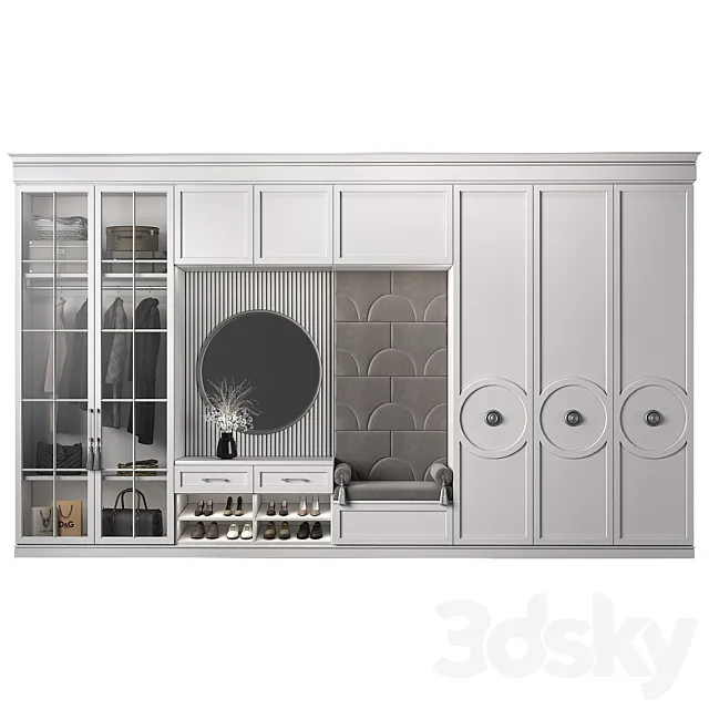 Furniture composition 92 part 3 3D Model