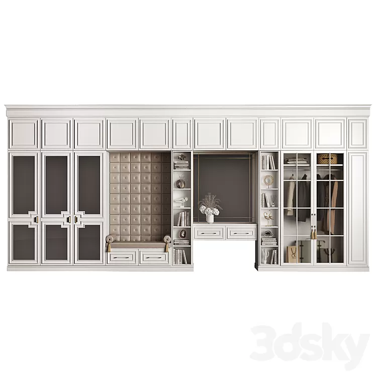 Furniture composition 93 part 2 3D Model