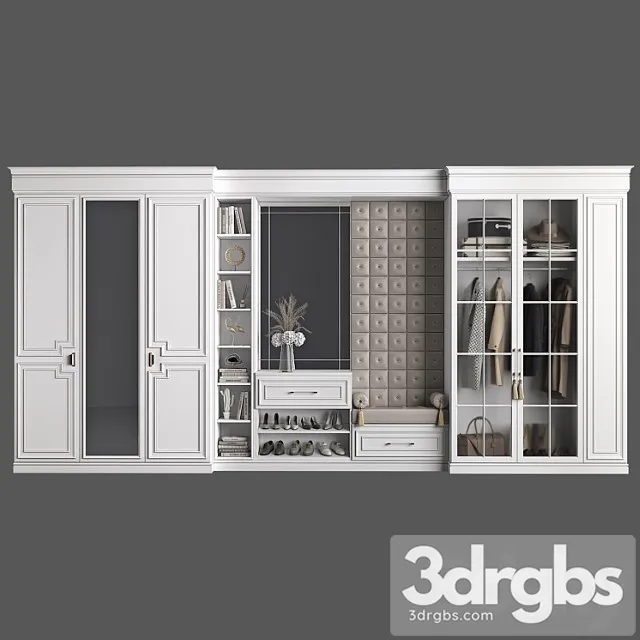 Furniture composition 93 part 4 2 3D Model Free