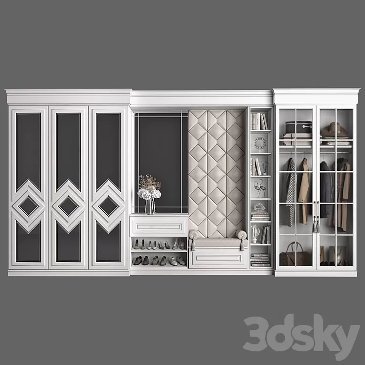 Furniture composition 94 part1 3D Model