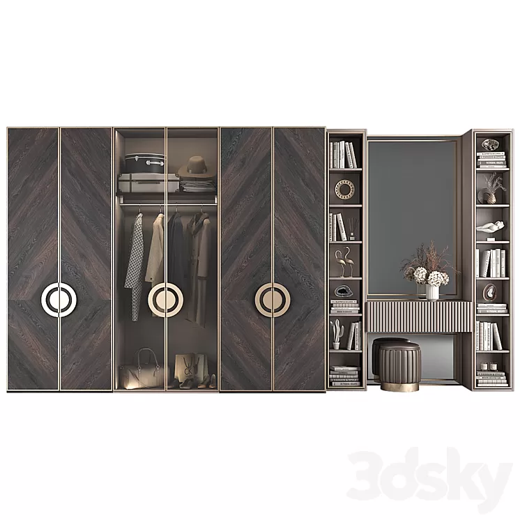 Furniture composition 95 part 3 3D Model