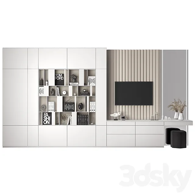 Furniture composition 97 3D Model