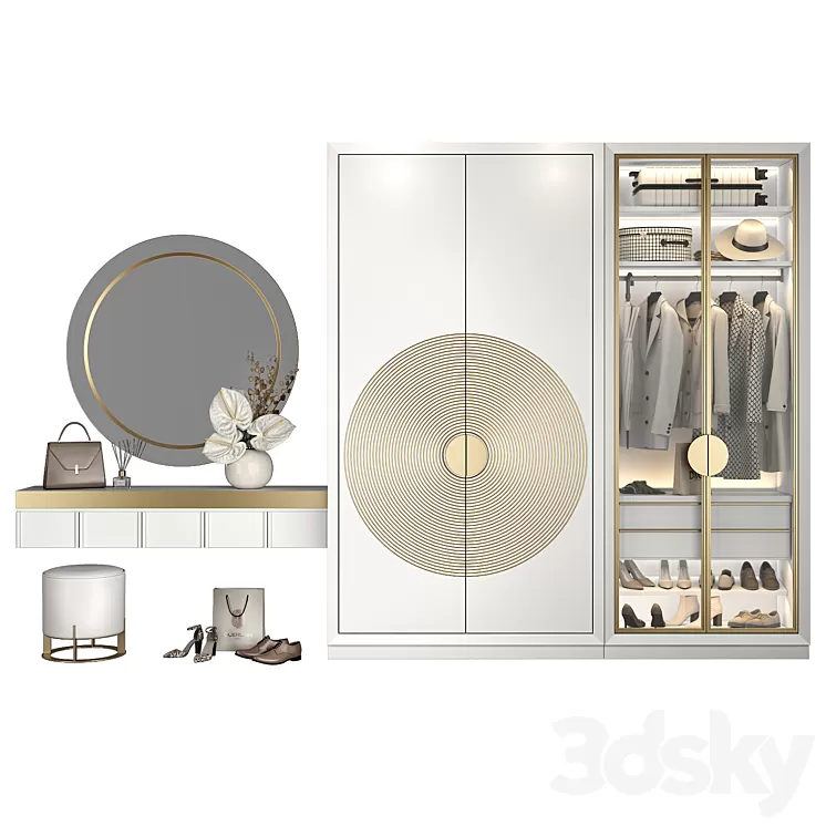 Furniture composition 99 part 3 3D Model