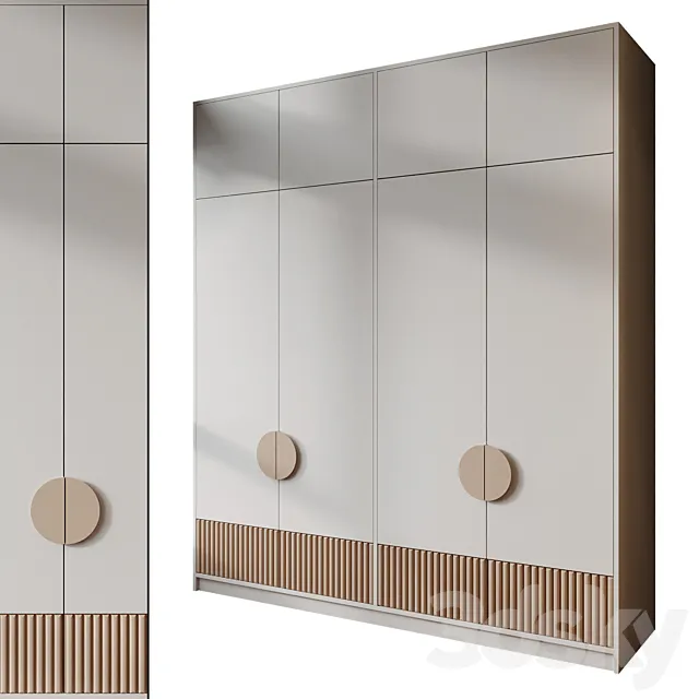 Furniture composition GHS-2419 3D Model