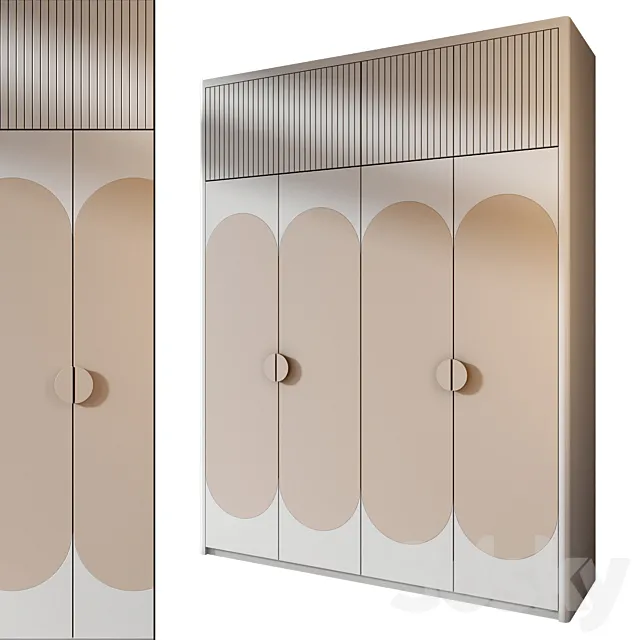 Furniture composition GHS-2531 3D Model