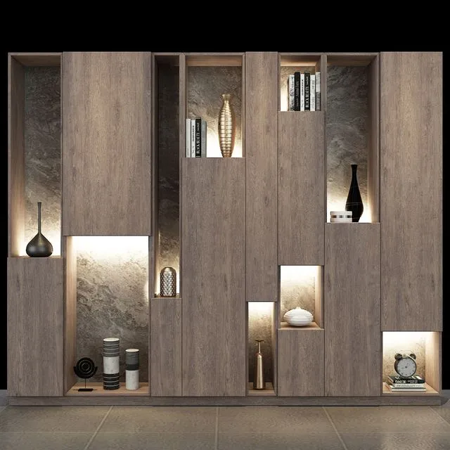 Furniture composition set 121 3D Model