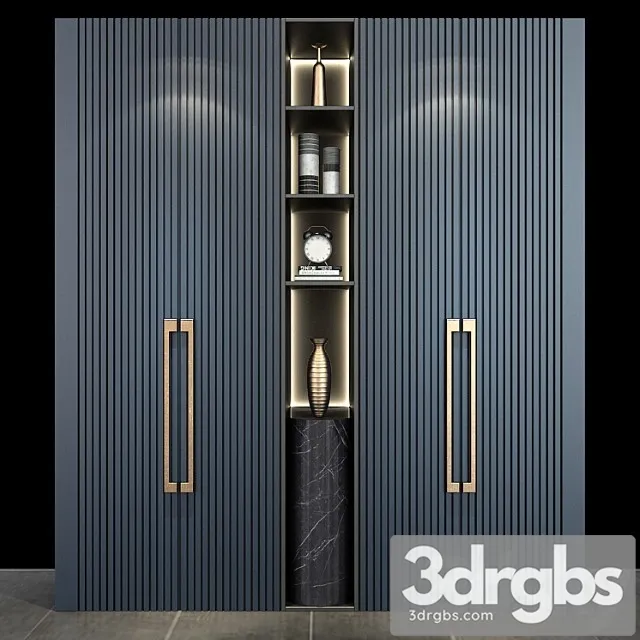 Furniture Composition Set 135 3D Model Free