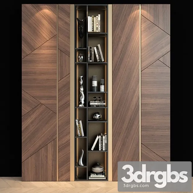 Furniture composition set 43 3D Model Free