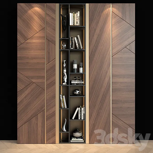 Furniture composition set 43 3DModel