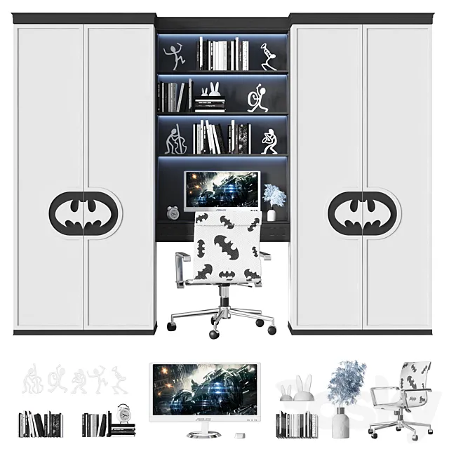 Furniture composition6 3D Model