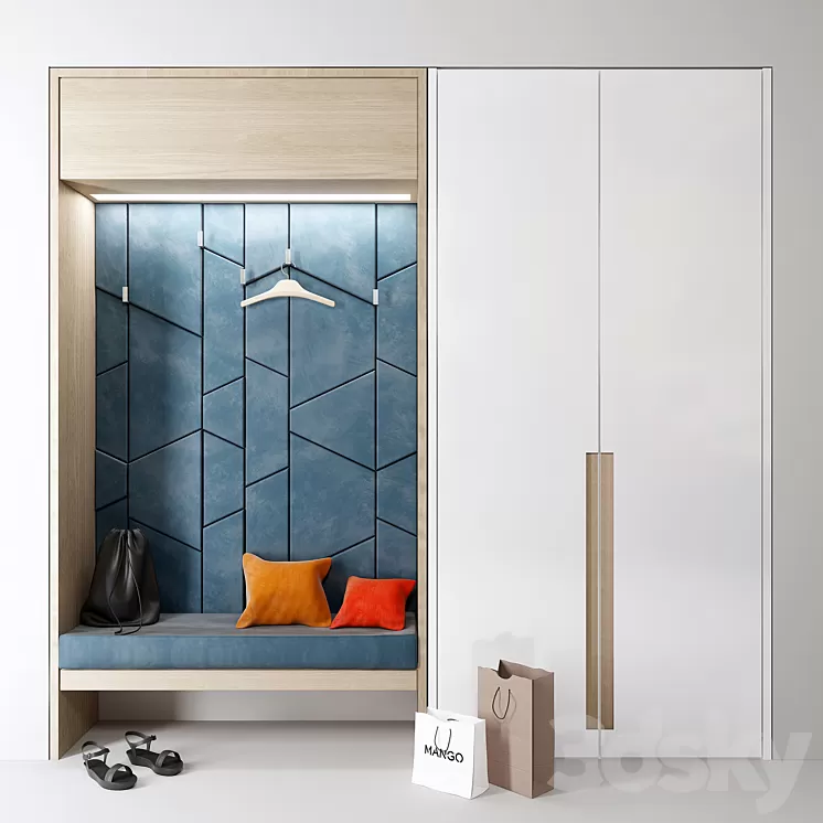 Furniture composition_ 01 3D Model